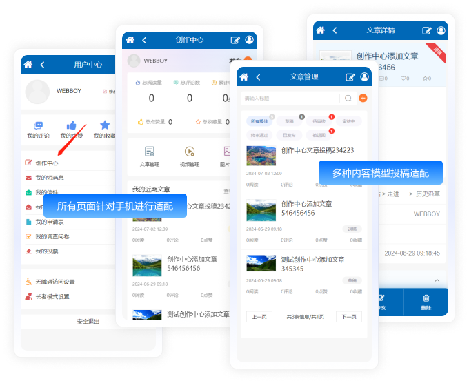 移動設備適配 移動設備適配